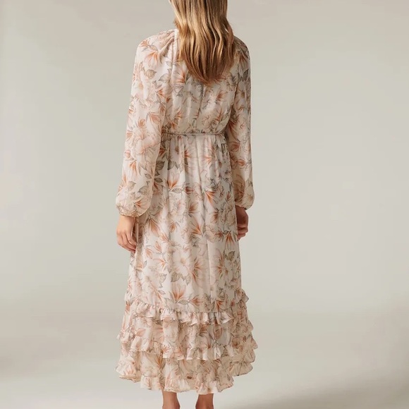 Evernew Ruffled Midi Dress - Picture 4 of 4